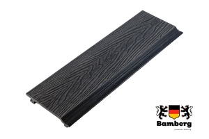 Фасадная доска ДПК Bamberg, Project, 173х21 мм — Black Deck