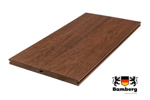Террасная доска ДПК Bamberg Solid, Brazilian Walnut