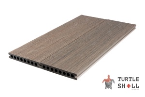 Террасная доска из ДПК Turtle Shell Round Canadian Maple, Co-Extrusion (Dual)