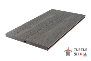 Террасная доска из ДПК Turtle Shell, Solid, Scottish Slatewood, Co-Extrusion (Dual)