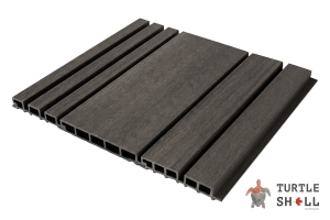 Реечная панель ДПК Middle Lines, Faroese Smokewood, Коэкструзия, (FS 15) 150х27.5 мм