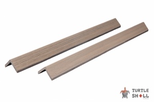 Уголок Turtle Shell, Canadian Maple, Коэкструзия. Комплектующие для ДПК — Black Deck