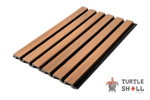 Реечная панель ДПК Turtle Shell Accent Lines, Siberian Pine