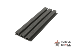 Реечная панель ДПК Middle Lines, Faroese Smokewood, Коэкструзия, (FS 15) 150х27.5 мм