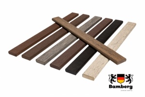 Лавочный брус ДПК Bamberg, 3D Natural 47х18 мм