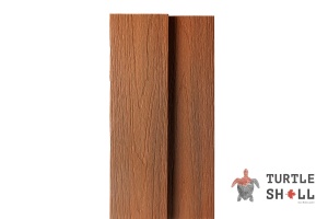 Террасная доска из ДПК Turtle Shell, Solid, Thai Teak, Co-Extrusion (Dual)