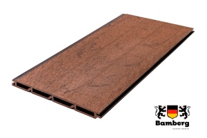 Заборная доска из ДПК Bamberg Nordic, African Bubinga