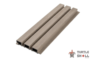 Фасадная (стеновая) реечная панель из дпк Middle Lines, Canadian Maple, Co-Extrusion